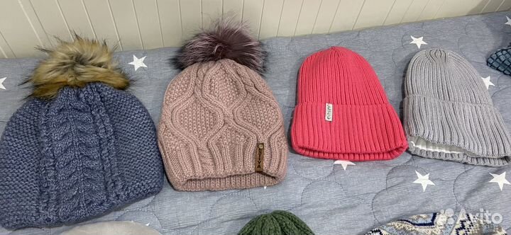 Шапки, палантины женские