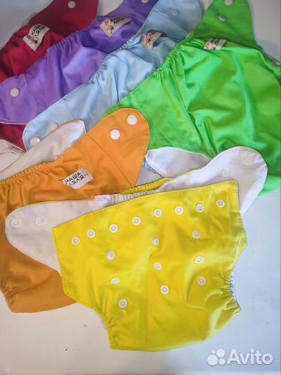 Многоразовые подгузники и вкладыши