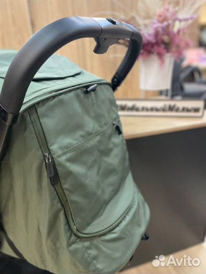Прогулочная коляска Peppy Aero (Oliva green)