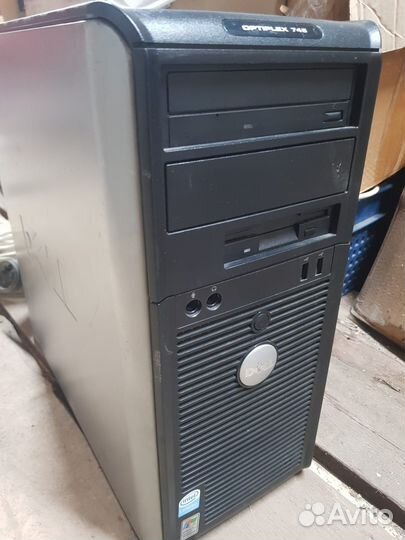 Корпус, блок питания Dell Optiplex 745