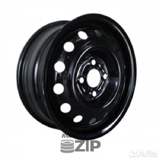 Trebl 64E45H 6x15 4*114.3 ET45 DIA67.1 Black Штам