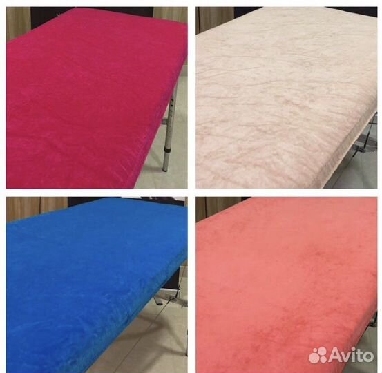 Махровый чехол на кушетку