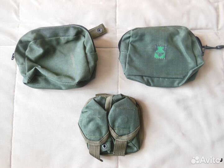 Подсумки Форт(Fort) мультикам, изумруд, черные