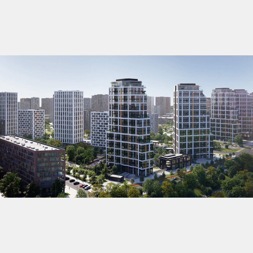 1-к. квартира, 51,9 м², 3/22 эт.