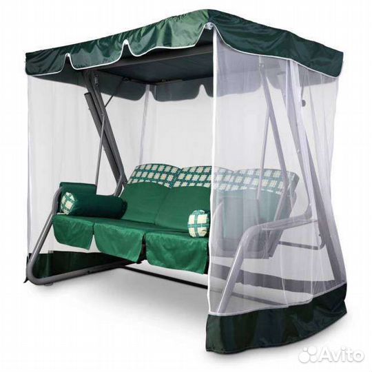 Пошив тентов для качелей и садовой мебели