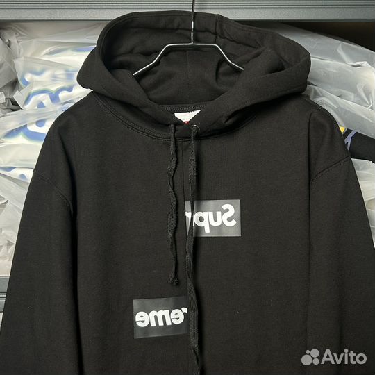 Худи Supreme x Comme des Garcons Shirt