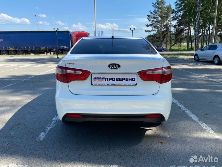 Kia Rio 1.6 AT, 2013, 115 335 км