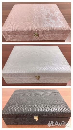 Подарочные коробки, шкатулки и чемоданны