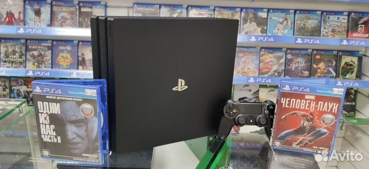 Sony Playstation Pro 1Tb v.1 + игры - обмен