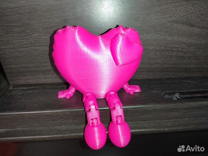 Подарочное сердце - 10 см - признание в любви