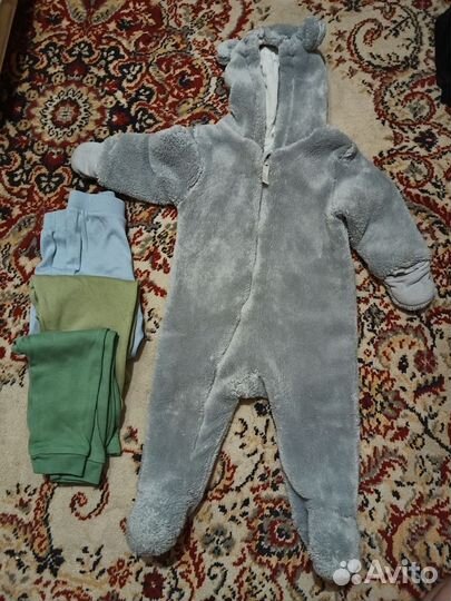 Вещи пакетом на мальчика 74 80