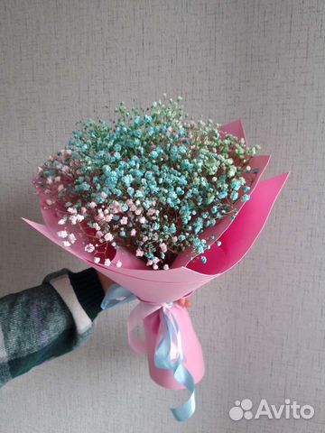 Букет комплимент, гипсофила цветы