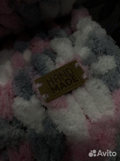 Пледы из пряжи ализе пуффи