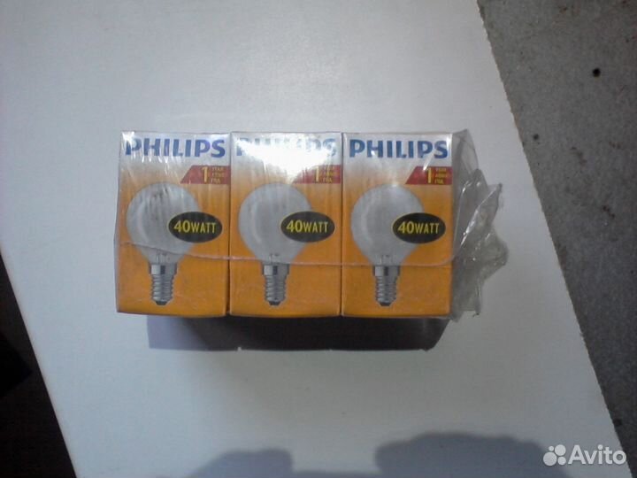 Philips лампы накаливания 40-60 вт