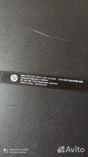 Ноутбук HP core i3