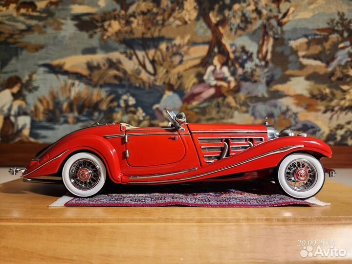 CMC 1:24 Mercedes-Benz 500k Spezialroadster 1936