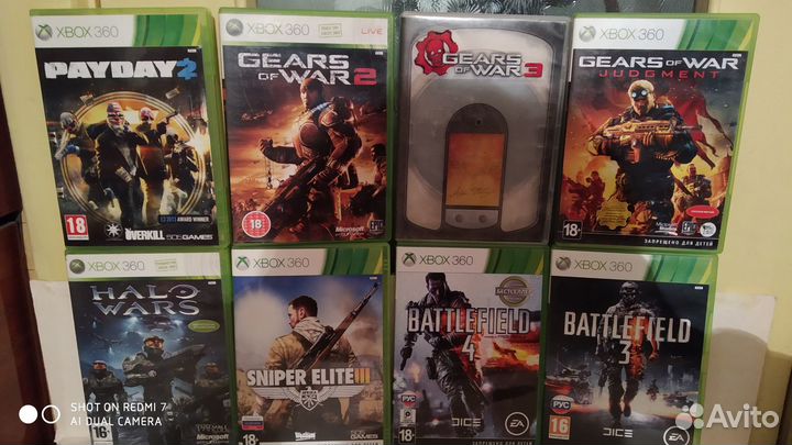 Диски лицензионные Xbox 360 и другое