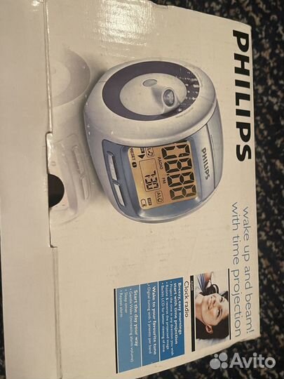 Радио часы philips