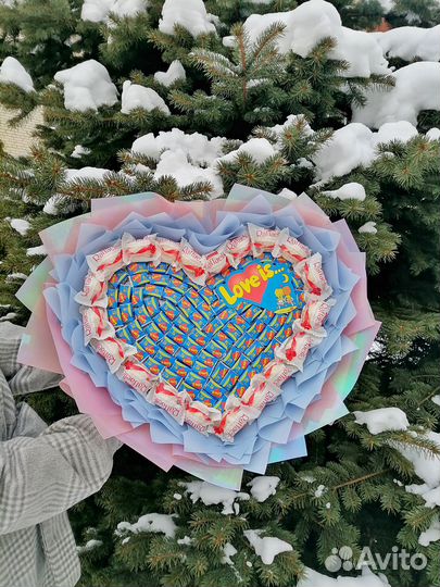 Нежный Романтичный Букет Love is