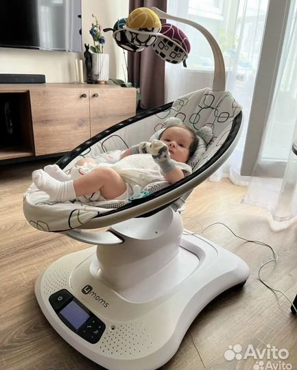 Шезлонг для новорожденных 4moms mamaroo