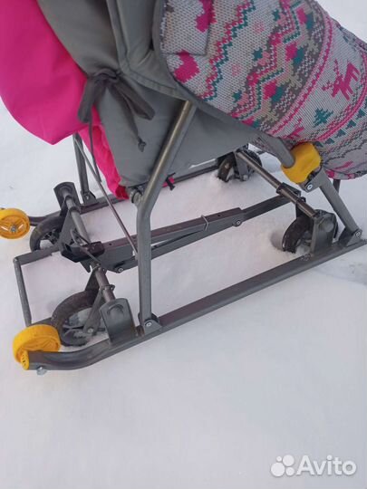 Санки коляска