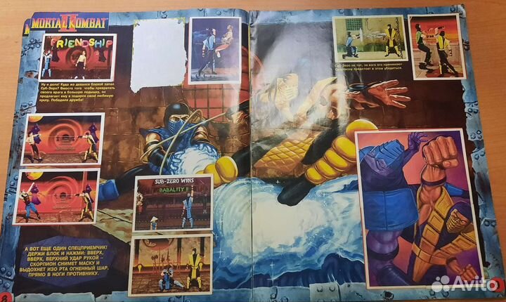 Альбом наклеек Panini Mortal Kombat II