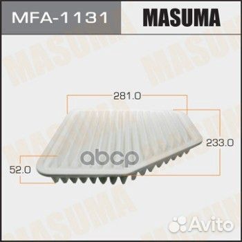 Фильтр воздушный 1780150060 MFA1131 Masuma