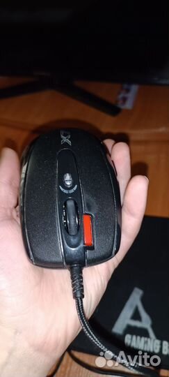 Игровая мышь + коврик