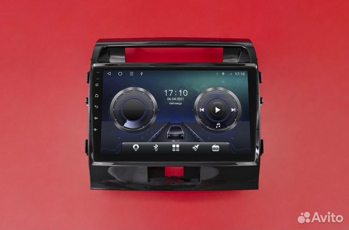Магнитола Toyota Land Cruiser 07-15 Android 3+32