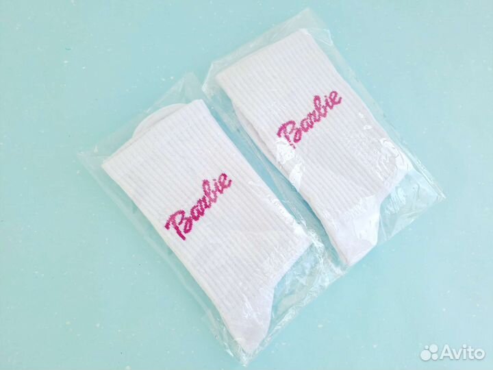 Носки женские Barbie белые новые