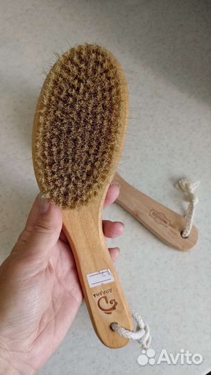 Щётка для сухого массажа, бани, сауны