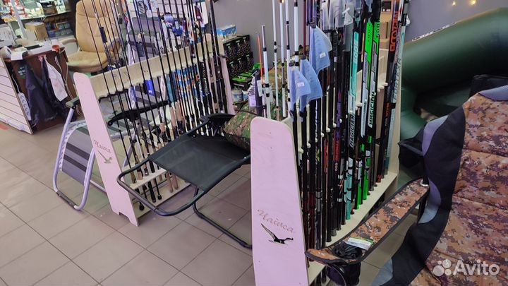 Оснащенная телескопическая удочка