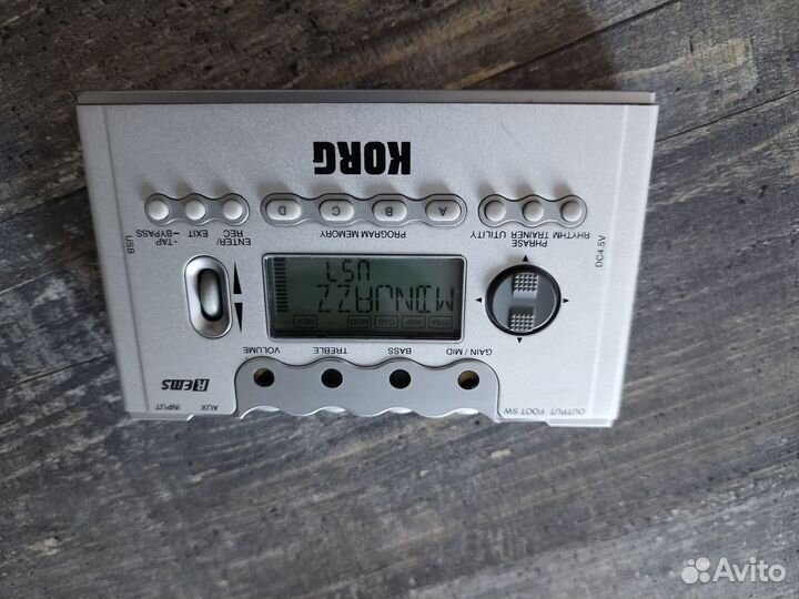 Гитарный процессор эффектов Korg