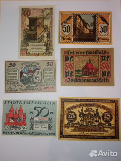 Нотгельды Германии Веймарская Республика