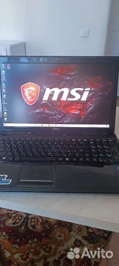 Игровой ноутбук msi