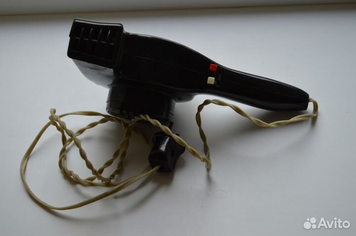 Советский фен для волос, гребешок