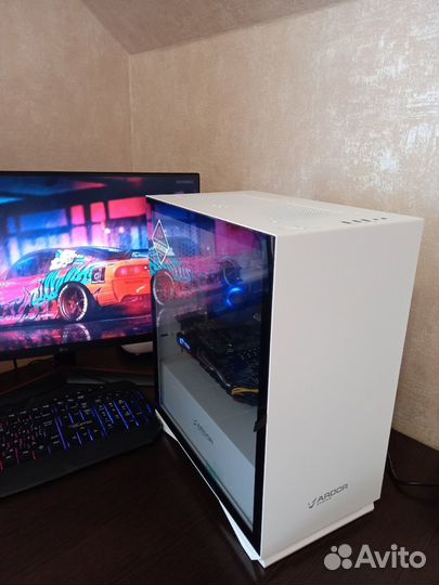 Игровой пк, i7, rx570, 16gb DDR4, SSD 512gb m2 NVM