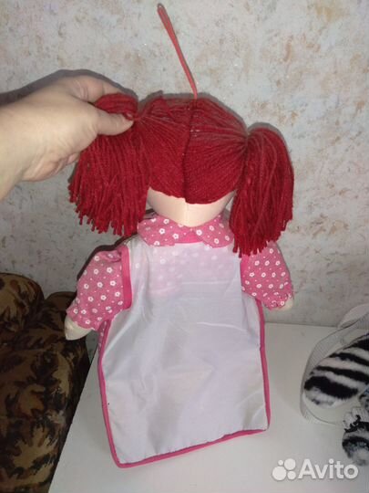 Рюкзак детский новый кукла игрушка-кармашек