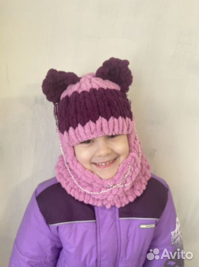 Балаклава плюшевая