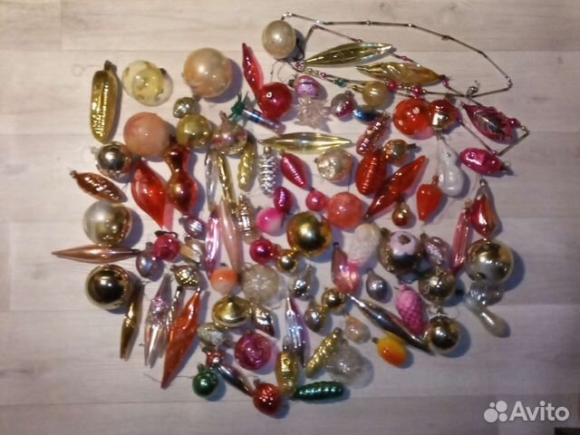 Елочные игрушки из СССР