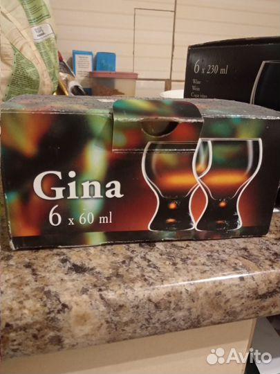 Стопки фужеры богемия