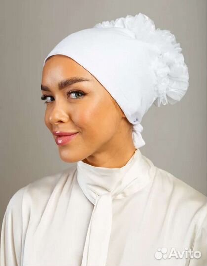Шапочка для придания объёма под платок / чалму