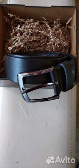 Мужской кожаный ремень