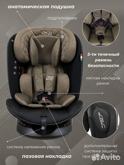 Детское автокресло от 0