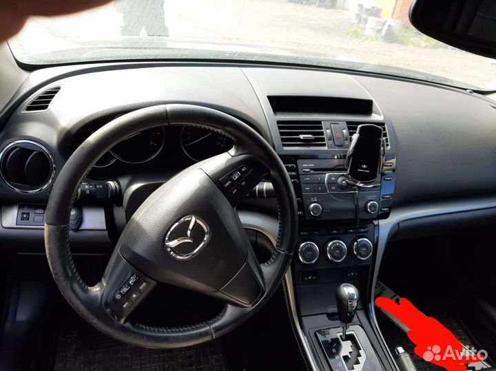 Mazda 6 2.0 AT, 2011, битый, 298 000 км