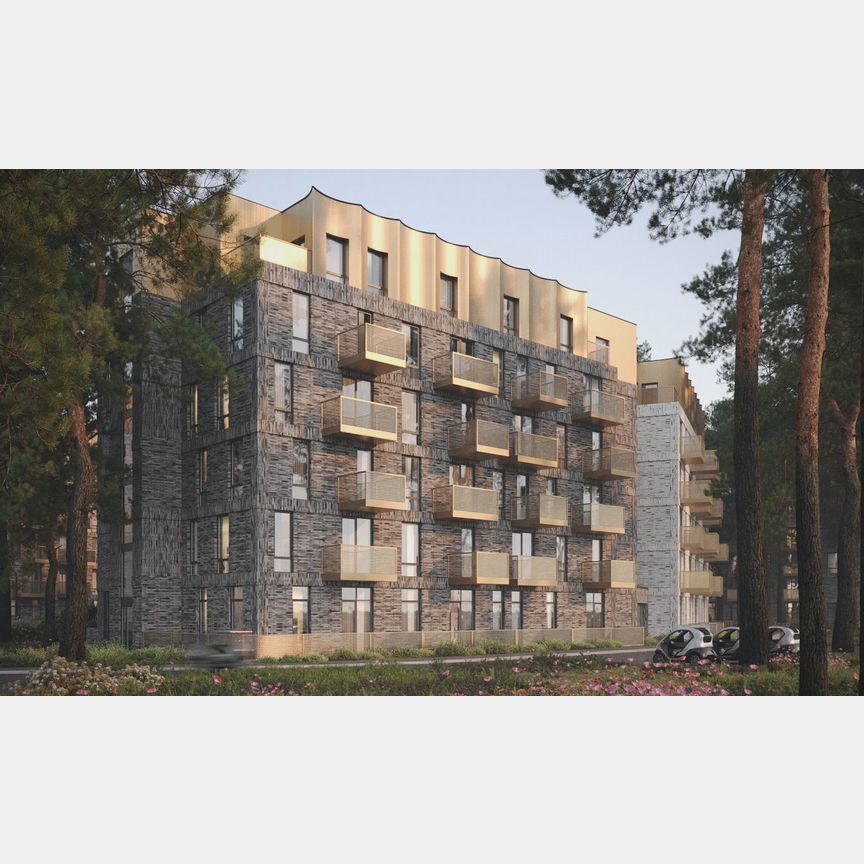1-к. апартаменты, 43,2 м², 2/6 эт.