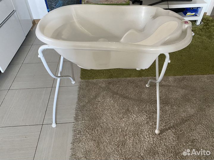 Ванночка для купания с термометром итальянская