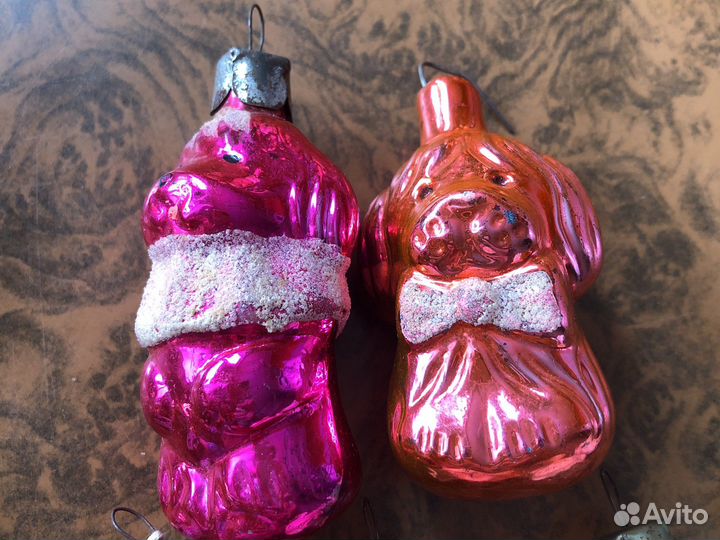 Елочные игрушки СССР