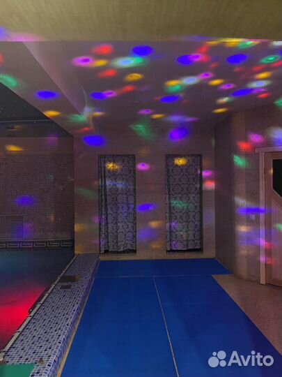 Сауна с бассейном