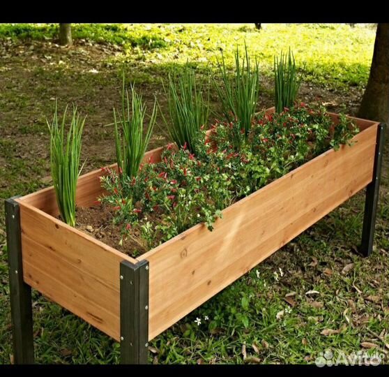 Деревянные грядки